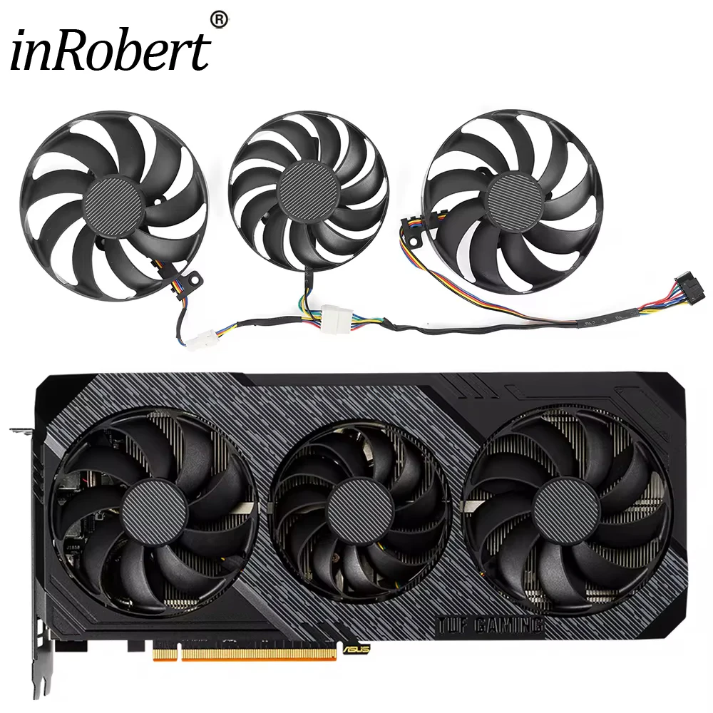

Кулер для ASUS TUF Gaming X3 Radeon RX 5700 XT EVO RX 5600 5700, 88 мм