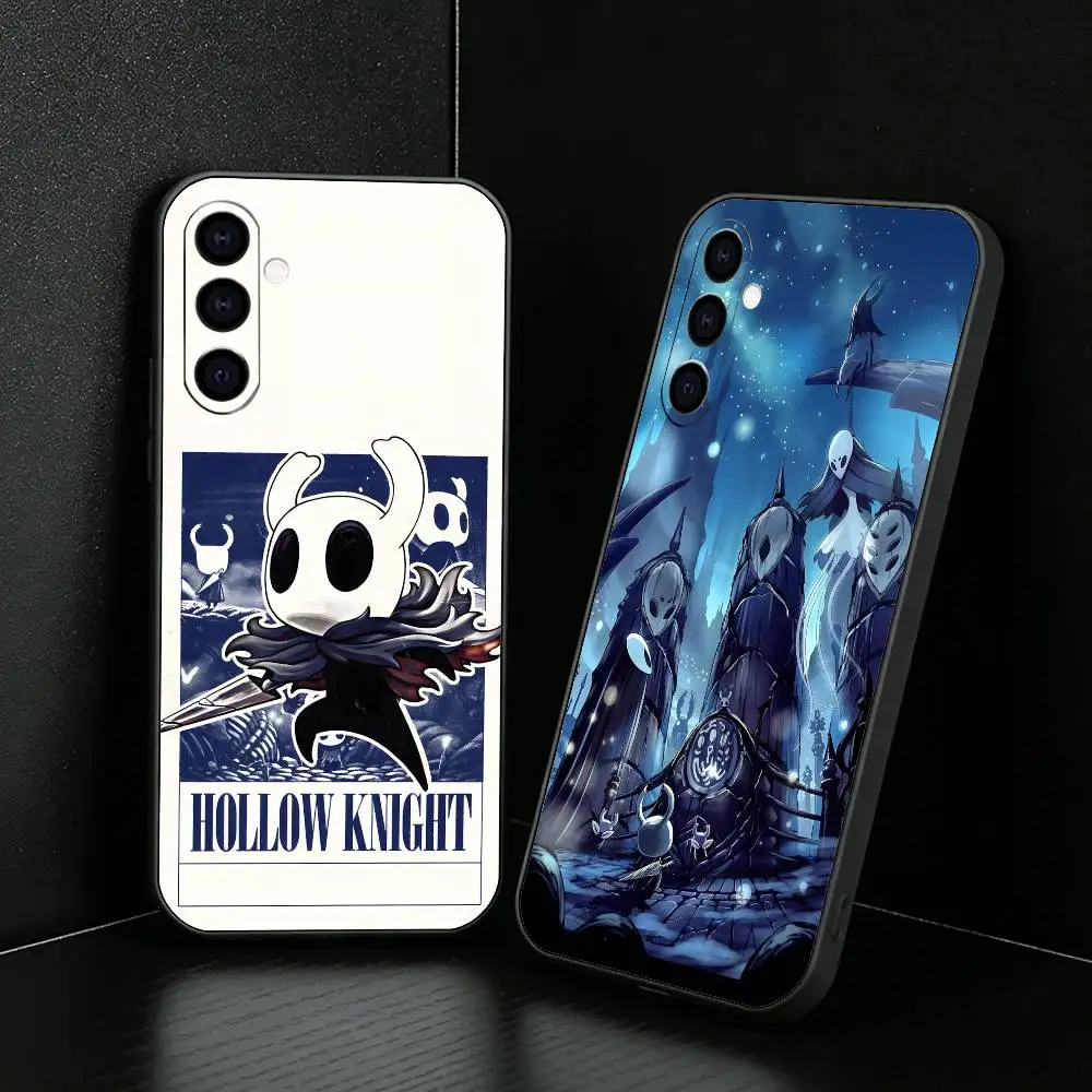 

H-HollowS K-n-night Game SilksongS Phone Case For Samsung Galaxy A73,A72,A71,A70,A52,A51 Others Soft Black Cover