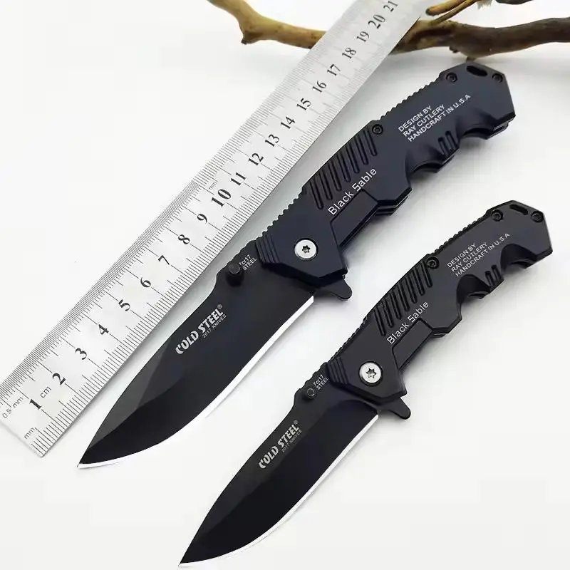 Multi Functional High Hardness Defensive Folding Knife Men\'s Self-defense Survival Tool Knife Outdoor Camping EDC Survival Knife