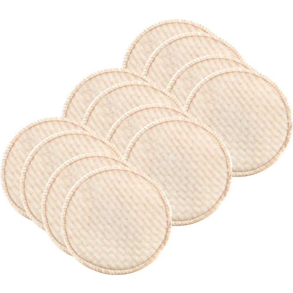 

12 Pcs Nursing Pad Breast Pads for Breastfeeding Breast-feeding Milk Leaking Cotton Baby Essentials Reusable