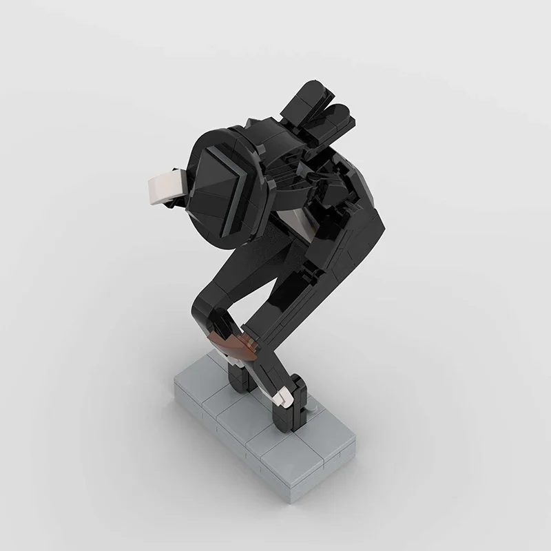 MOC Michael Jackson Building Blocks Set King of Pop Figure Model Space Walk Pose Bricks Kit DIY Construction Toys for Adults Fan - view 6