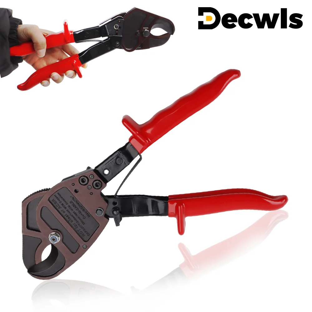 

325C Cable Cutters, Ratchet-Type Cable Cutters, Suitable For Copper And Aluminum Cables, Easily Cuts, Manual Wire Cutting Tool