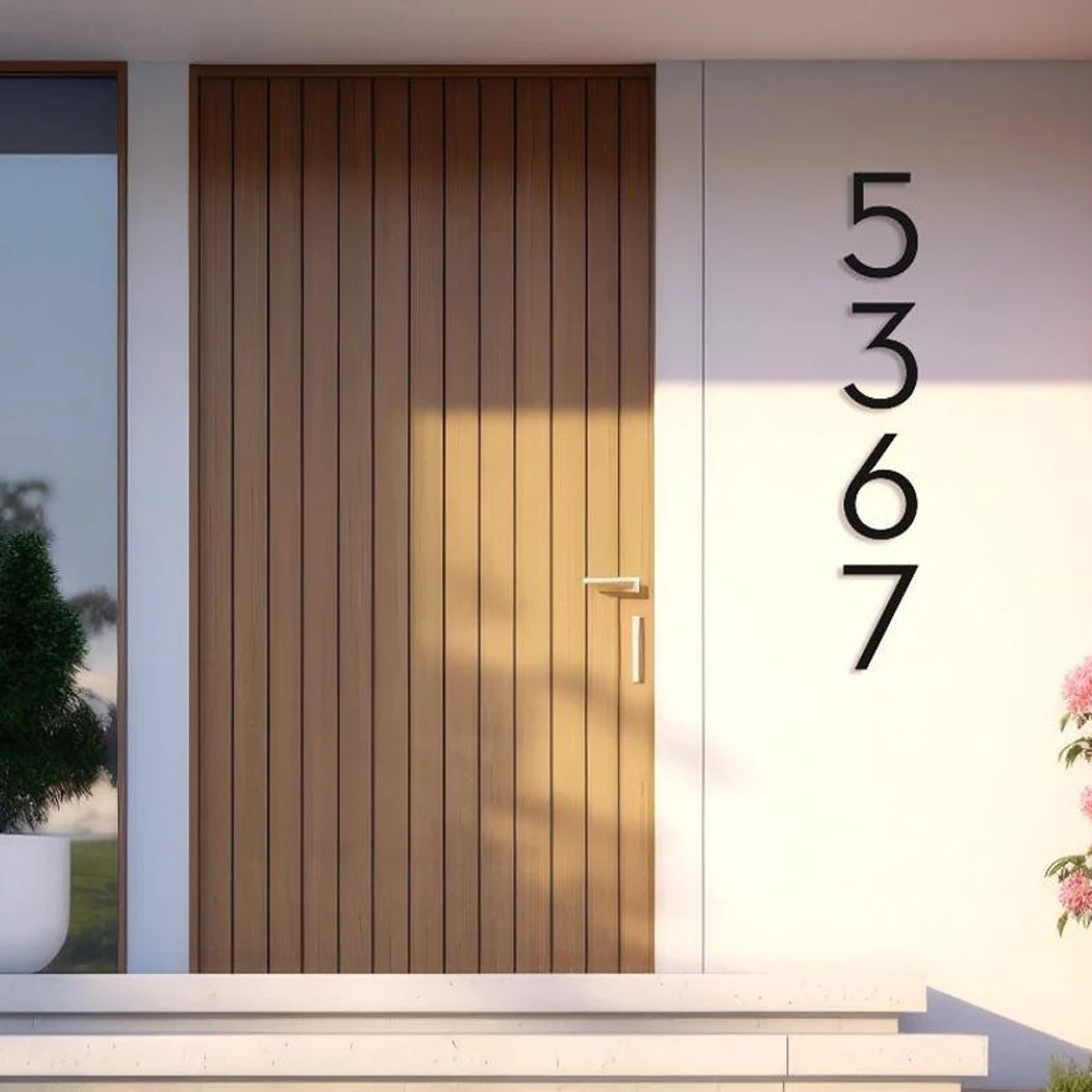 

LED House Number BackLit Light up Sign Outdoor Light up Sign Shop Address Sign Letters for Wall