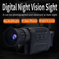 5X Infrared Optical Night Vision Telescope 9 Languages Digital Zoom Photo Video Playback Night Vision Monocular Outdoor Device