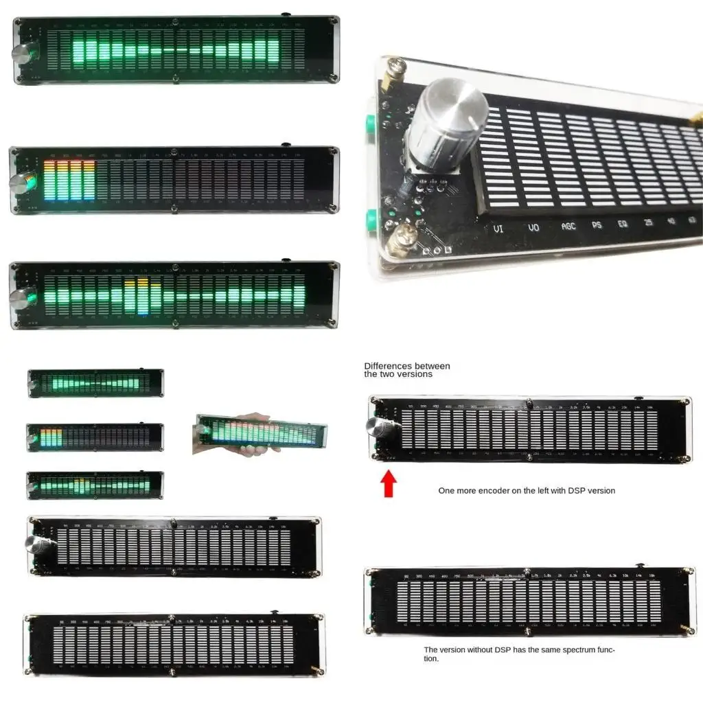 

652F музыкальный спектр динамического уровня индикатора Light Light Control -Controlsed Fickup Light с DSP/без DSP
