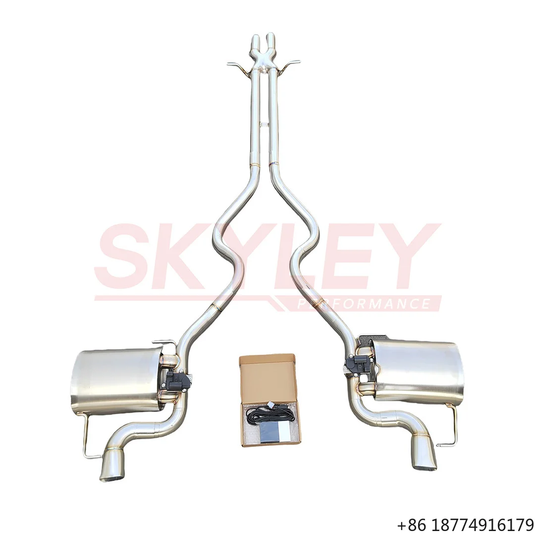 

For Range Rover Sport 3.0t Car Exhaust System in the Middle and Rear Section Catback Exhaust Pipe Electric Valve Muffler