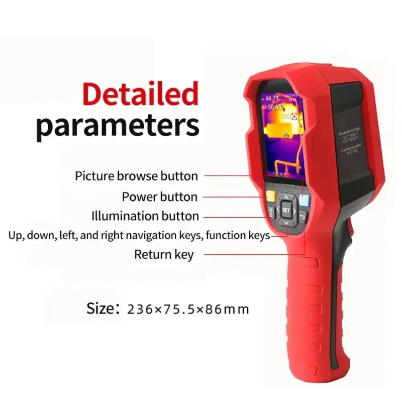 Cost-effective Infrared  PCB Circuit Industrial Test Floor Heating Tube  Thermal Imaging