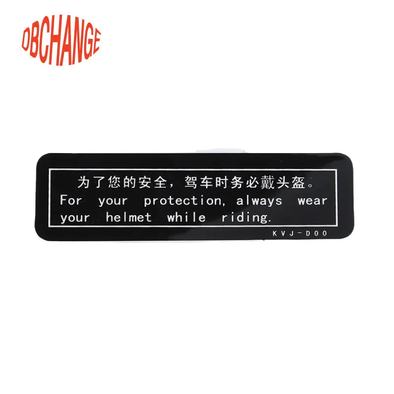 Driving Safety Symbol Stickers for Wuyang Honda Pcx160 LEAD125 Pcx150 Nwf125