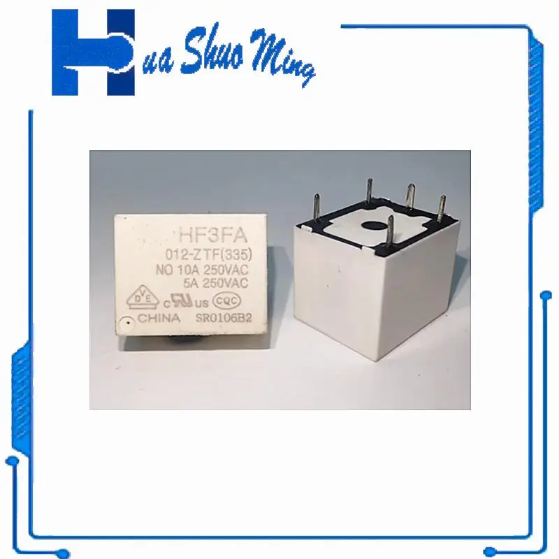 

5Pcs/Lot HF3FA 012-ZTF 5pin