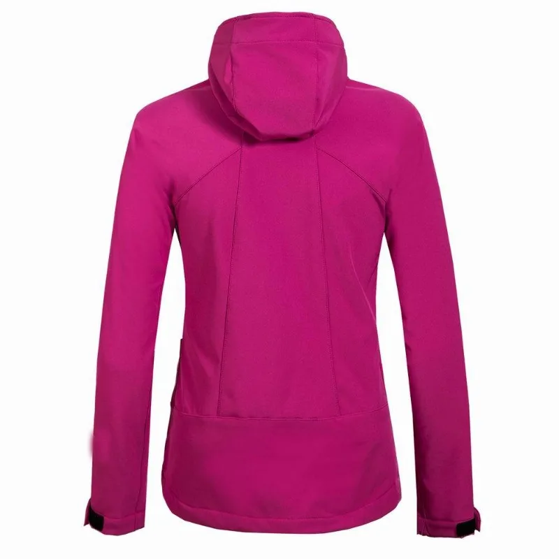 Imagem -02 - Jaqueta de Caminhadas Impermeável para Mulheres Windproof Exterior Resistente ao Desgaste Softshell Quente Camping Vestuário Treking Feminino Outono