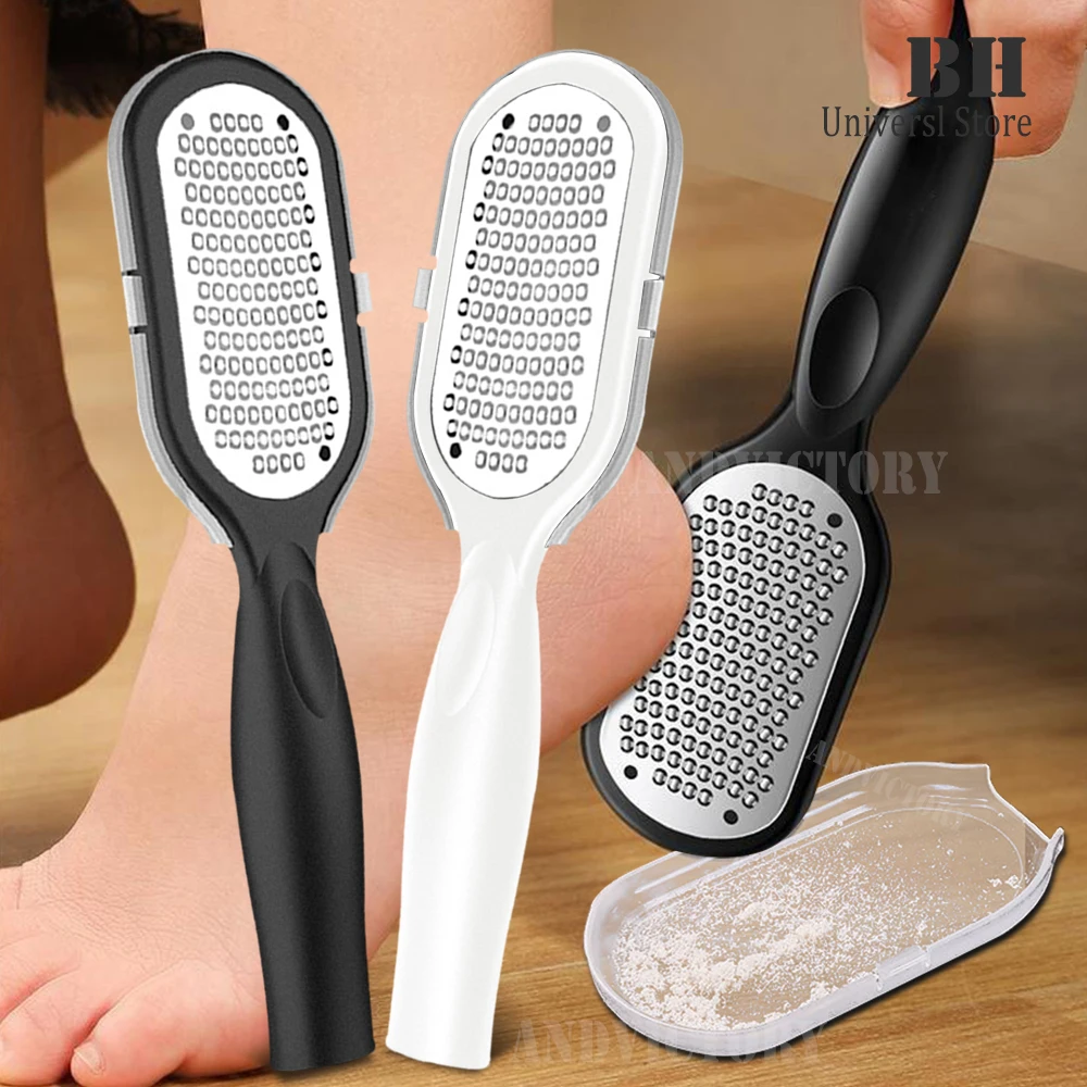 

1 Pcs Professional Stainless Steel Callus Remover Foot File Scraper Pedicure Tools Dead Skin Remove for Heels Feet Care Products