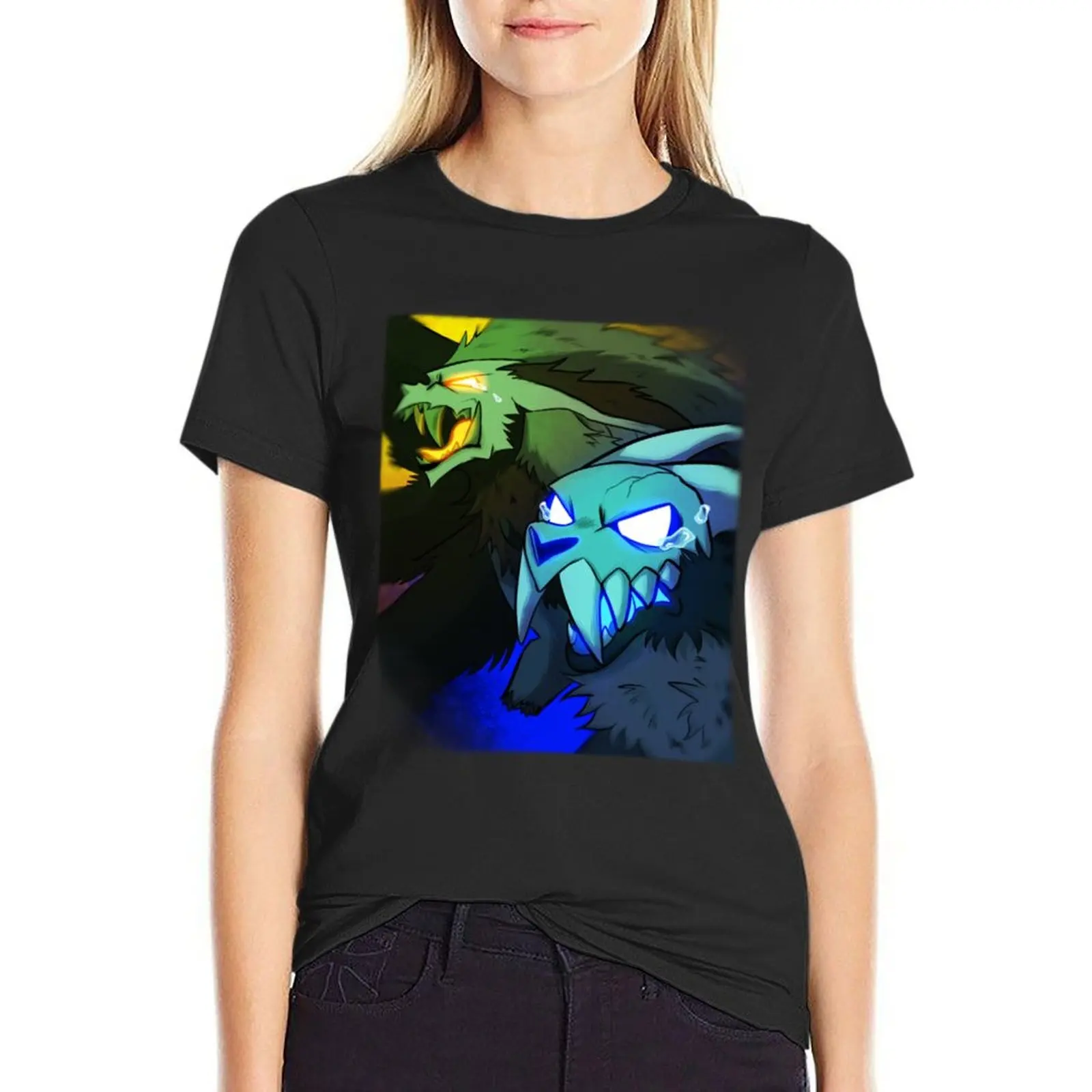 Clawthorne Rage T-Shirt summer clothes oversized Summer Women's clothing