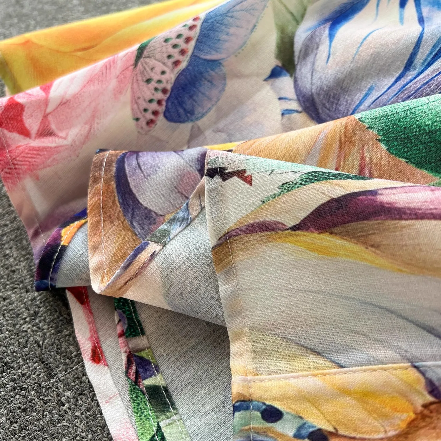 Robe longue à imprimé floral pour femme, col cranté, simple boutonnage, ceinture, bohème, fête, plage, vacances, été, 2024, 6389