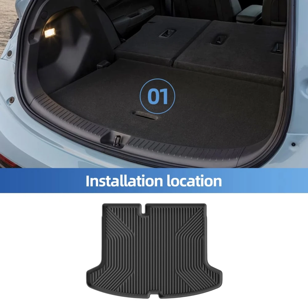 Für Nissan Kicks P15 Serie 2022 2023 2024 2025 RHD TPE Fußmatten Wasserdichte Automobilmatte Innenraum Komplettset Zubehör – Detail 4