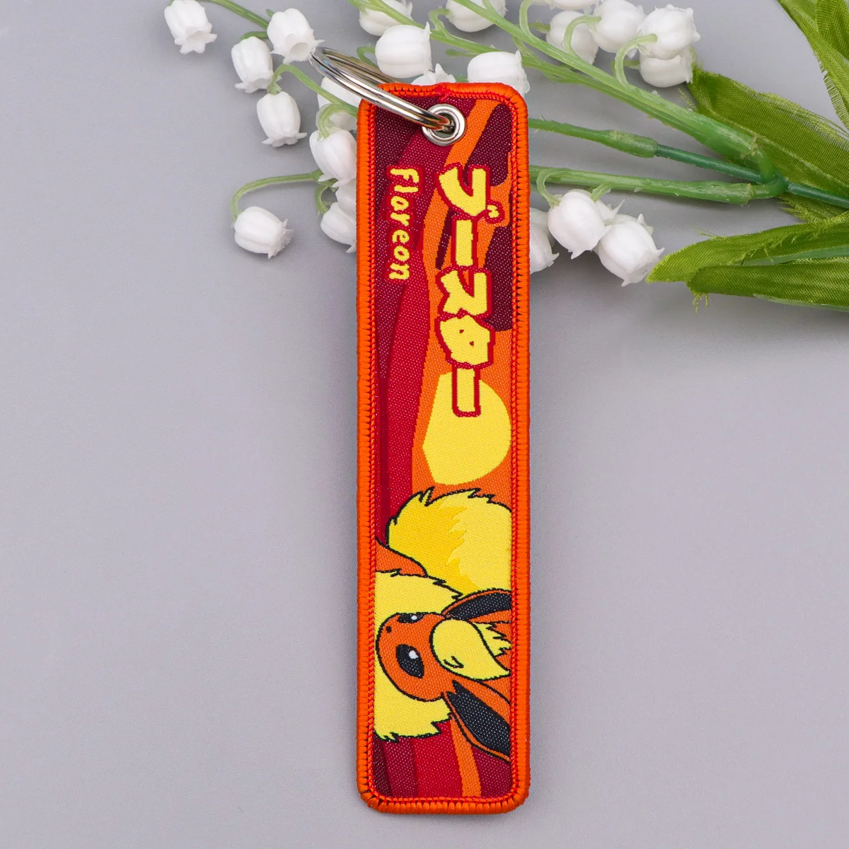 HEISSER VERKAUF Pokémon Anime Monster Schlüsselanhänger für Autos, Rucksäcke, Schlüsselhalter, bestickte Schlüsselringe, Schlüsselanhänger, Jet-Tags, Zubehör, Geschenk, 1 Stück – Detail 3