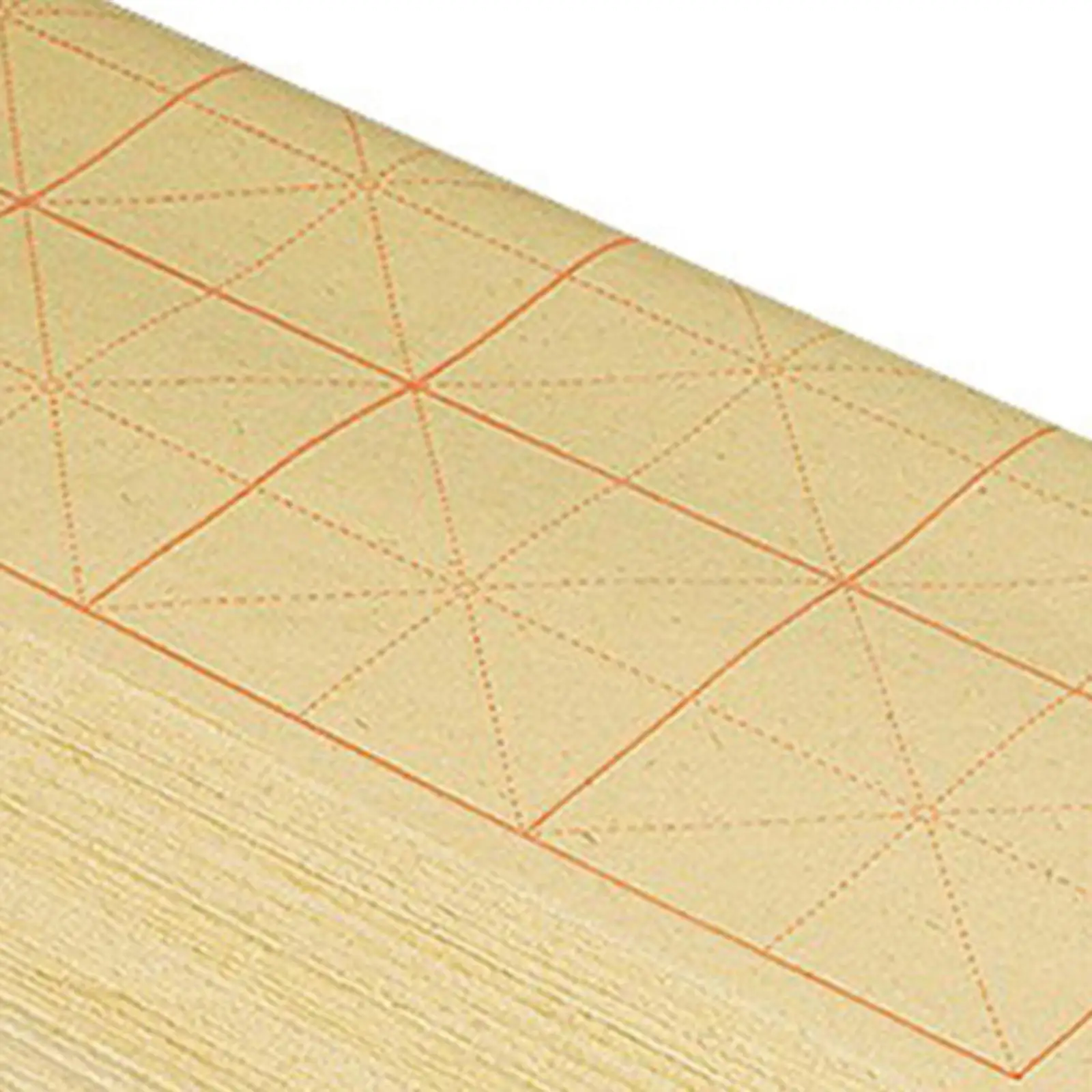 Smooth Sumi Paper Roll Natural Rice Paper for Calligraphy Brush Writing with Grids Art Drawing Paper for Learners