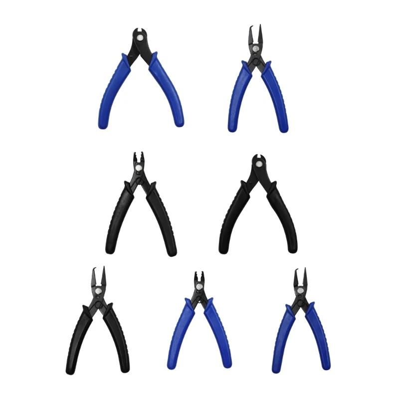 Alicates de punta de acero inoxidable, accesorios de bricolaje, herramienta de engaste para encontrar joyas, envío directo