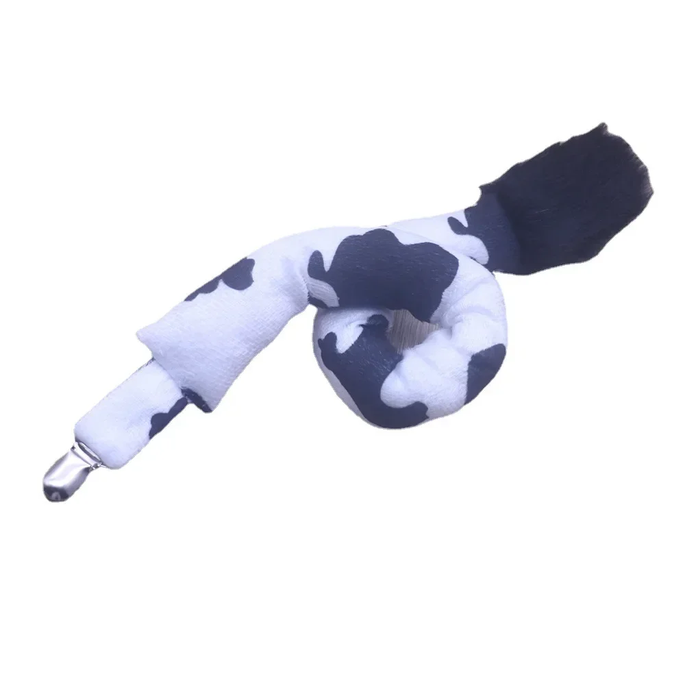 ジャングルの動物の尻尾,誕生日パーティー用品,タイガーゼブラヒョウ牛のアクセサリー,ハロウィーンのコスプレコスチューム