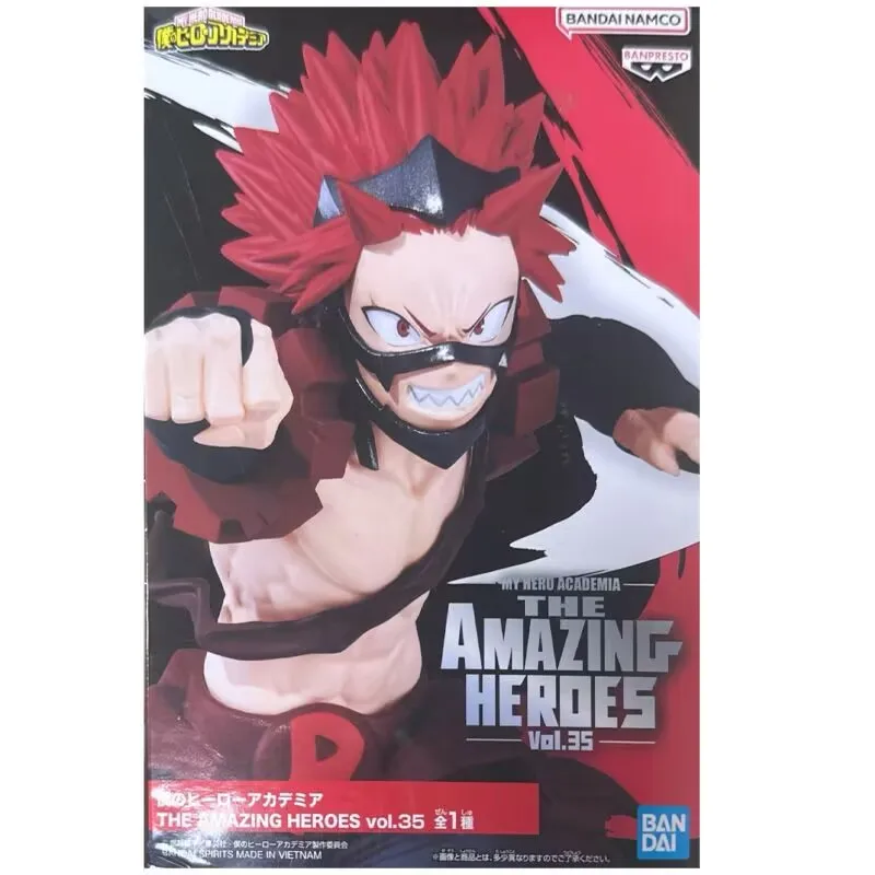 

Original Bandai My Hero Academia Kirishima Eijiro DXF Anime Action Figures Collect Ornaments Figure Model Toy Birthday Gift 13cm