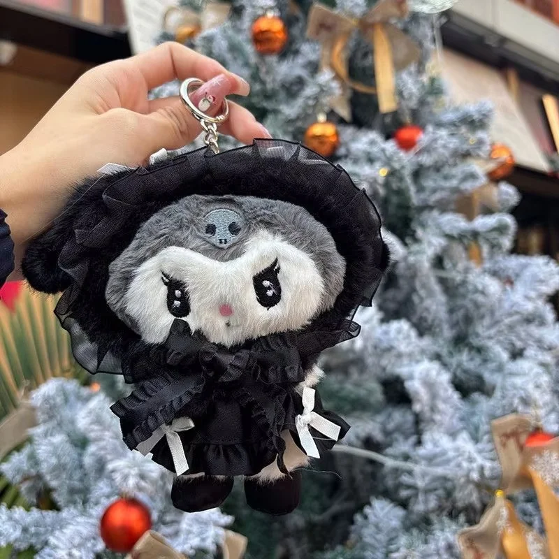 2025 Hot Koop Sanrio Kawaii Anime Lolita My Melody Kuromi Speelgoed Decoratie Rugzak Ornament Gevulde Poppen Sleutelhanger Vakantie Geschenken