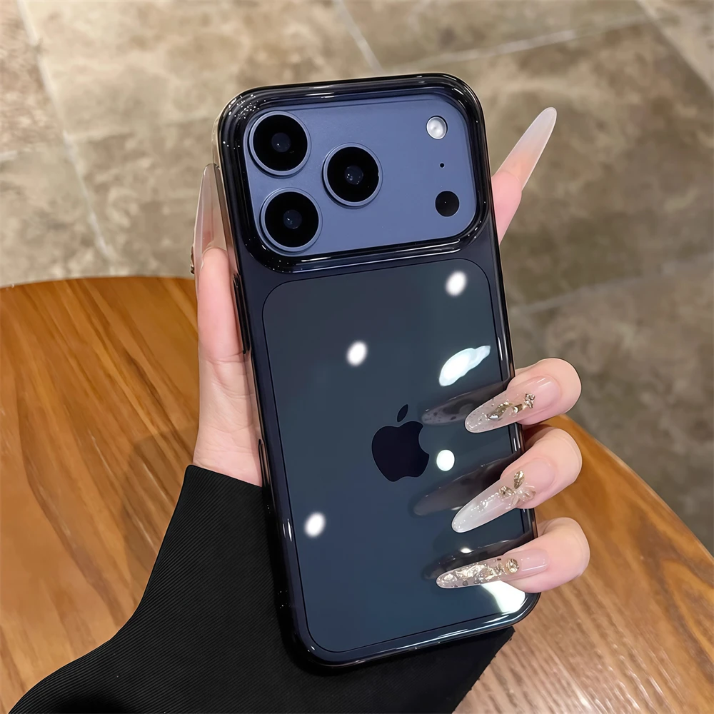 1,0 MM Ultra Dünne Transparente HD Hart-PC-Hülle für iPhone 18 17 Pro Max Air 16 15 14 Plus 13 12 Pro Schlanke Klare Einfache Schutzhülle – Detail 9
