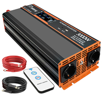 3000W Power Inverter DC12V  To 220V /230V Voltage Converter  LVD Display Car Solar