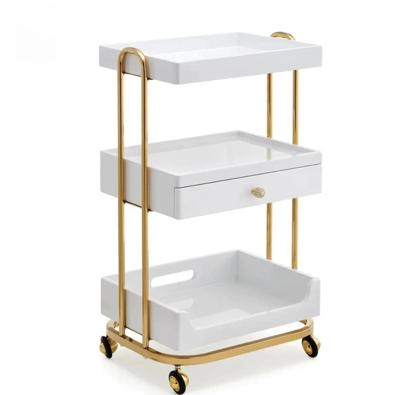 

High-end light luxury trolley beauty salon special tool cart skin management club shelf
