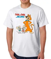 PIXIE AND DIXIE  MR. JINKS CARTOON T-SHIRT HANNA BARBERA CEREAL CAT MOUSE