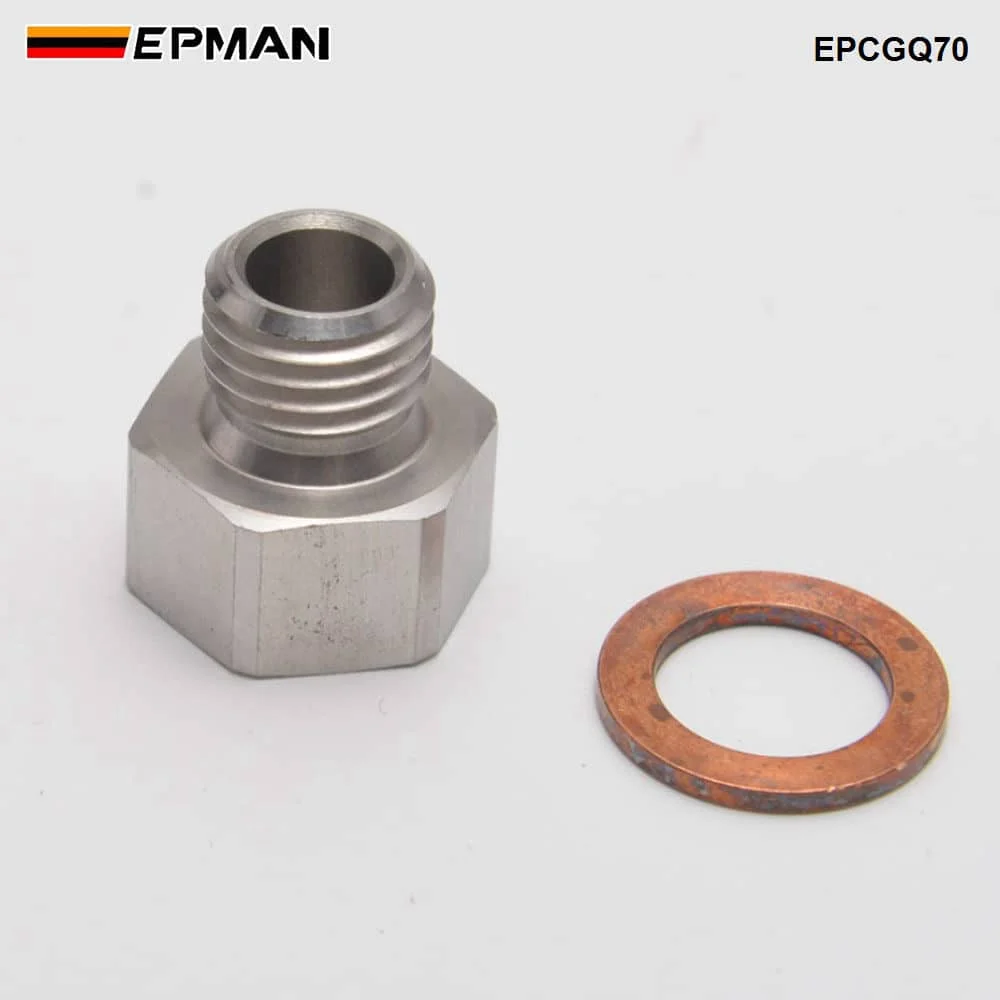 EPMAN Sensor Adapter Oil Water Pressure Temp M12x1.5 Or M16x1.5 Male To 1/8\