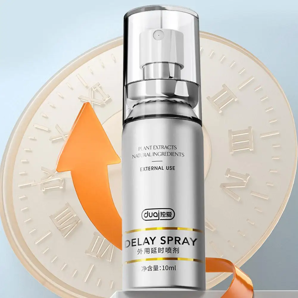 10 مللي رذاذ تأخير 60 دقيقة يمنع القذف تأخير طويل الأمد للرجال تأخير الجماع تأثير سريع لعبة الجنس للزوجين #5
