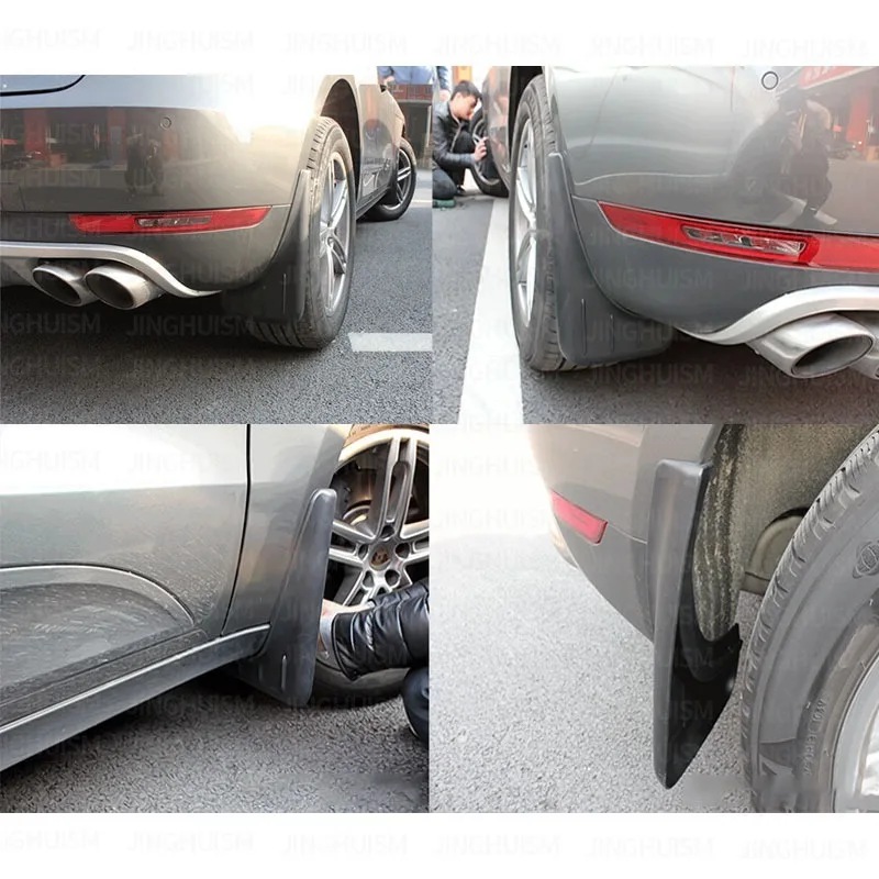 Mudguards Automotive Accessories Mud Flap For Porsche Cayenne 958 957 2006-2010 2011-2017 Fender Black Exterior Customization - view 6