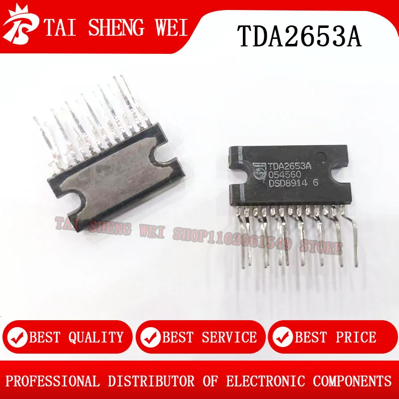 5PCS/Lot TDA2653A  ZIP-13 Certical Deflection Circuit Chip DIP IGBT Module