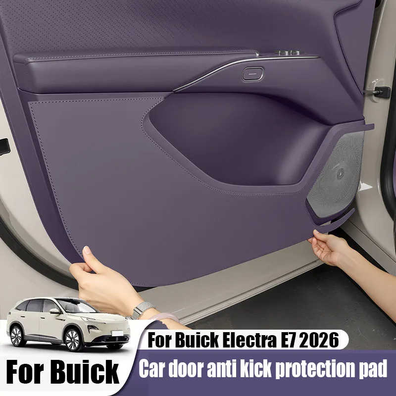 Car door panel anti kick pad interior protective equipment For Buick Electra E7 2026