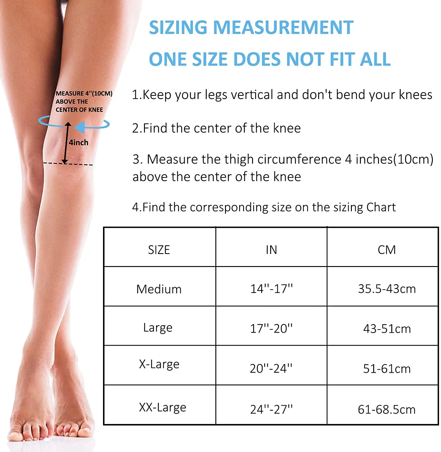 Knee Brace with Side Stabilizers for Meniscus Tear Knee Pain ACL MCL Injury Recovery Adjustable Knee Support for Men and Women