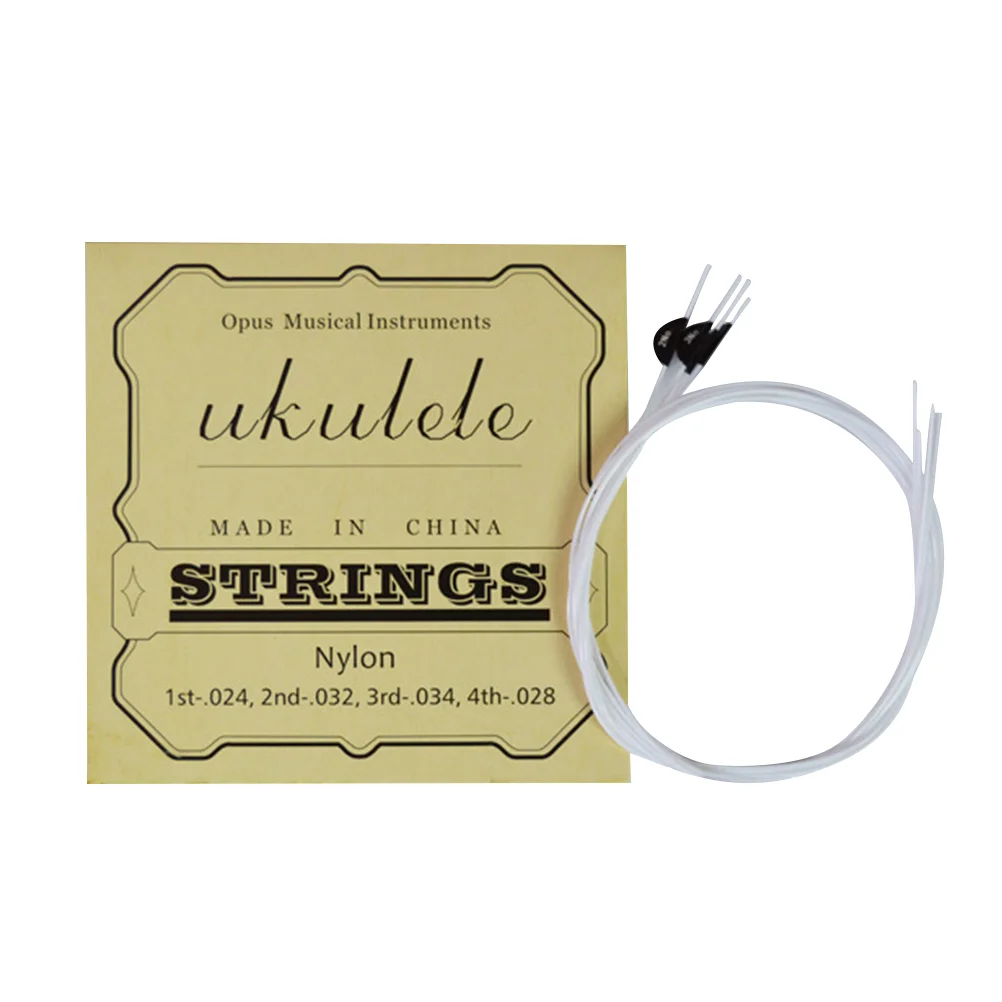 

5PCS Ukulele Strings Universal 21/23/26 Inches Music Wire Sturdy Nylon Strings Ukulele Musical Instrument Parts for Ukulele