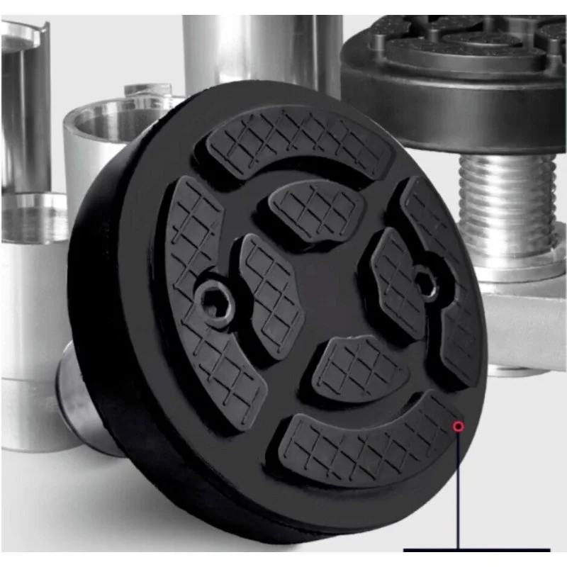 

4pcs Car Lift Rubber tray Heightening Feet Plus High Leg Pads Shaft Diameter 40mm
