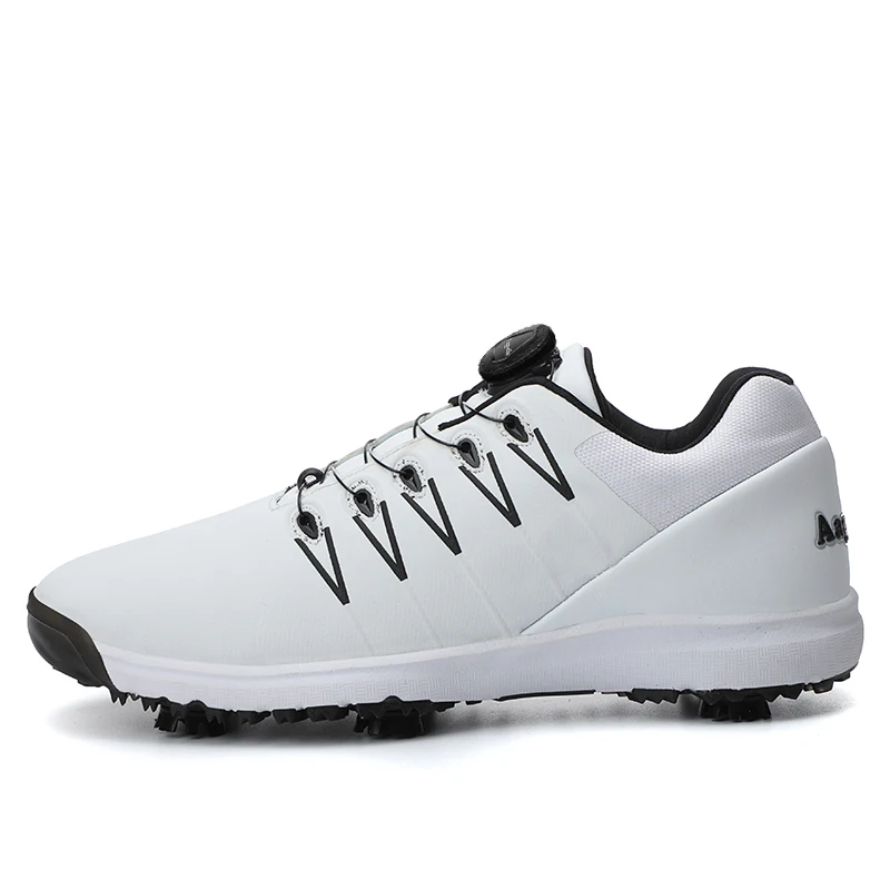 

Golf Shoes Professional Men Waterproof Footwears for Golfers Training Golfing Sneakers Lightweight Male