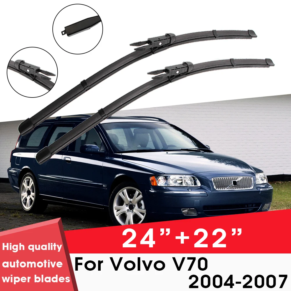 Car Wiper Blade Blades For Volvo V70 2004-2007 24\