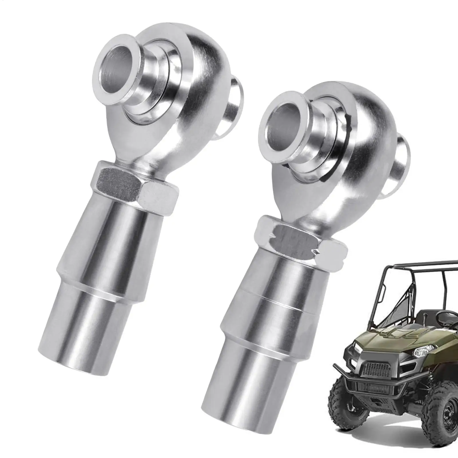 

2 шт., комплект наконечников стержня Heim, 3/4 дюйма, стержень Heim с правой и левой резьбой, рулевые шарниры с проставкой, автомобильные аксессуары