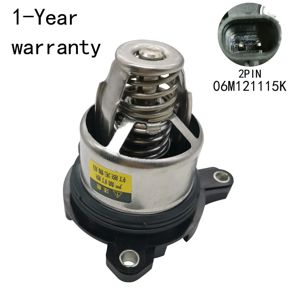 thermostat For VW Touareg Audi A4 S4 RS4 A5 S5 Q5 RS5 A6 S6 A6L A7 Q7 A8 S8 Q8 06M121115K 06M121115N 06M121115H 06M121115J