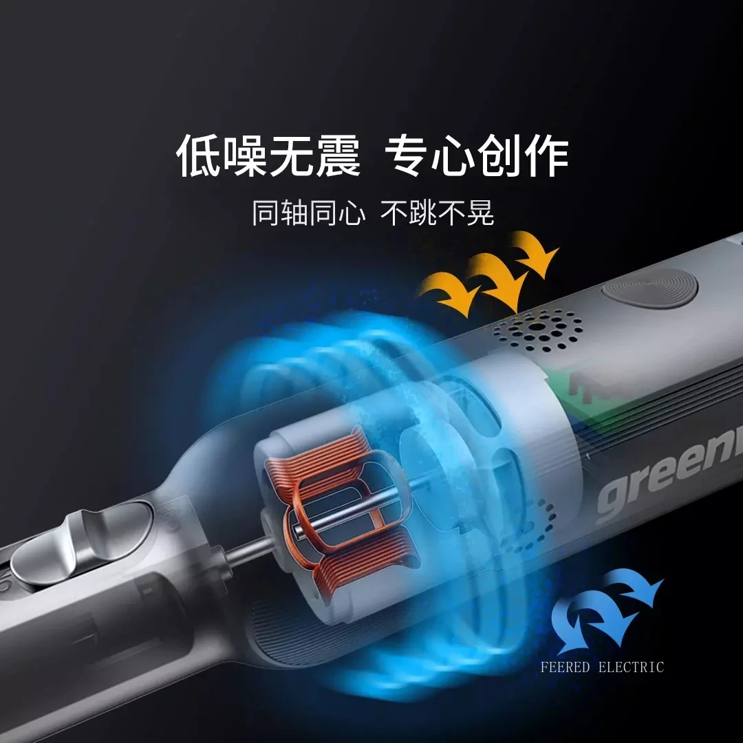 New greenworks 8V lithium electric grinding set hand-held grinding wood carving polishing cutting manual artifact