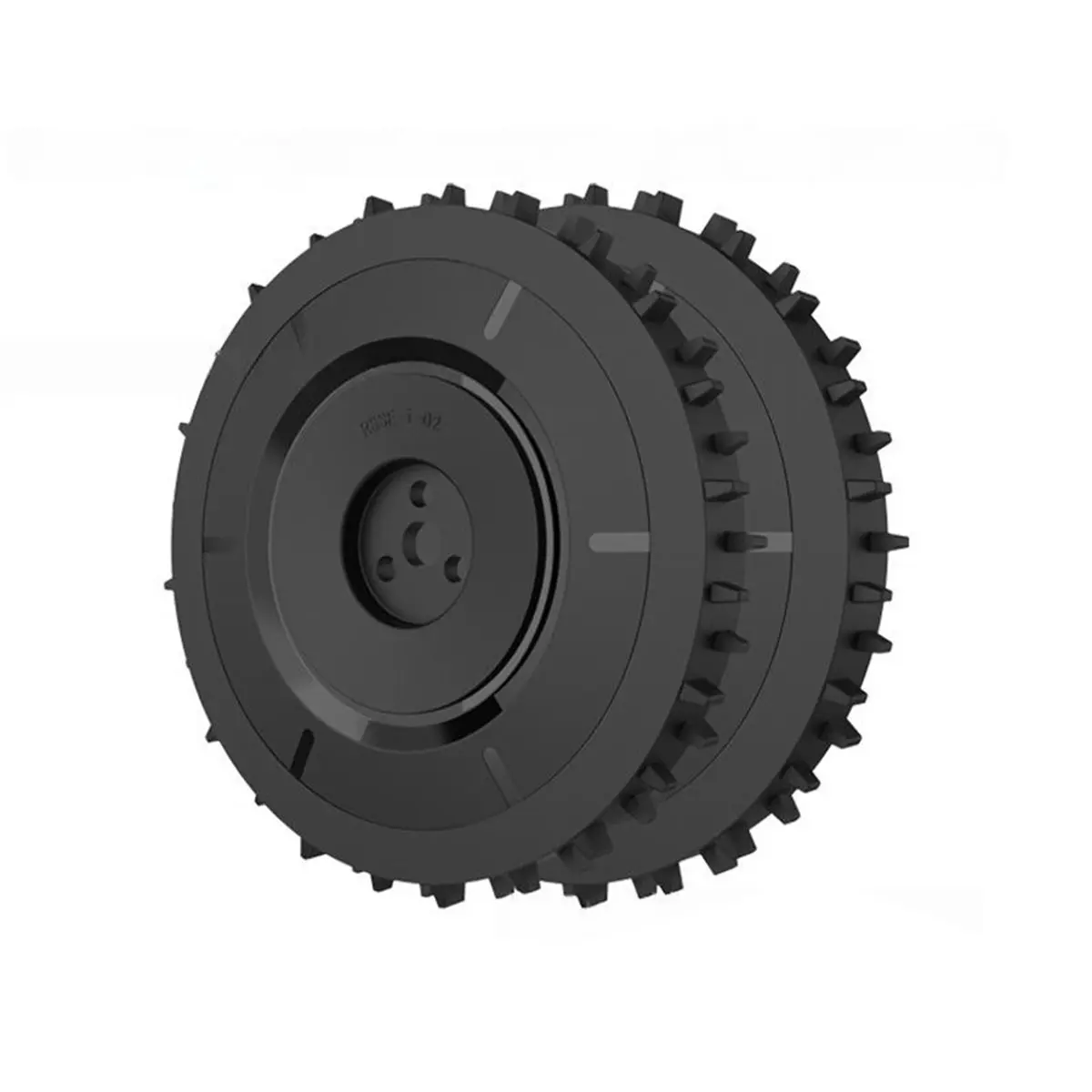 【Newest AT03】2pcs Rear Wheel for Navimow Robotic Lawnmower I105E I108E I110N Robotic Lawn Mower Off-Road Traction Tires