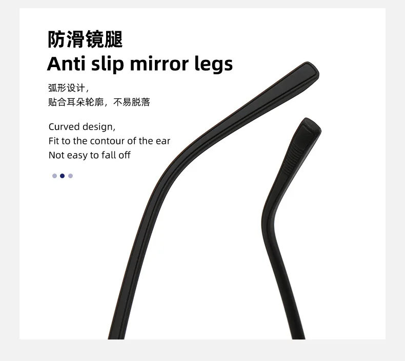 نظارات بحامل بصري مربع على الموضة جديدة لعام 2025 يمكن مطابقة مع نظارات قصر النظر الرجعية البسيطة للنساء