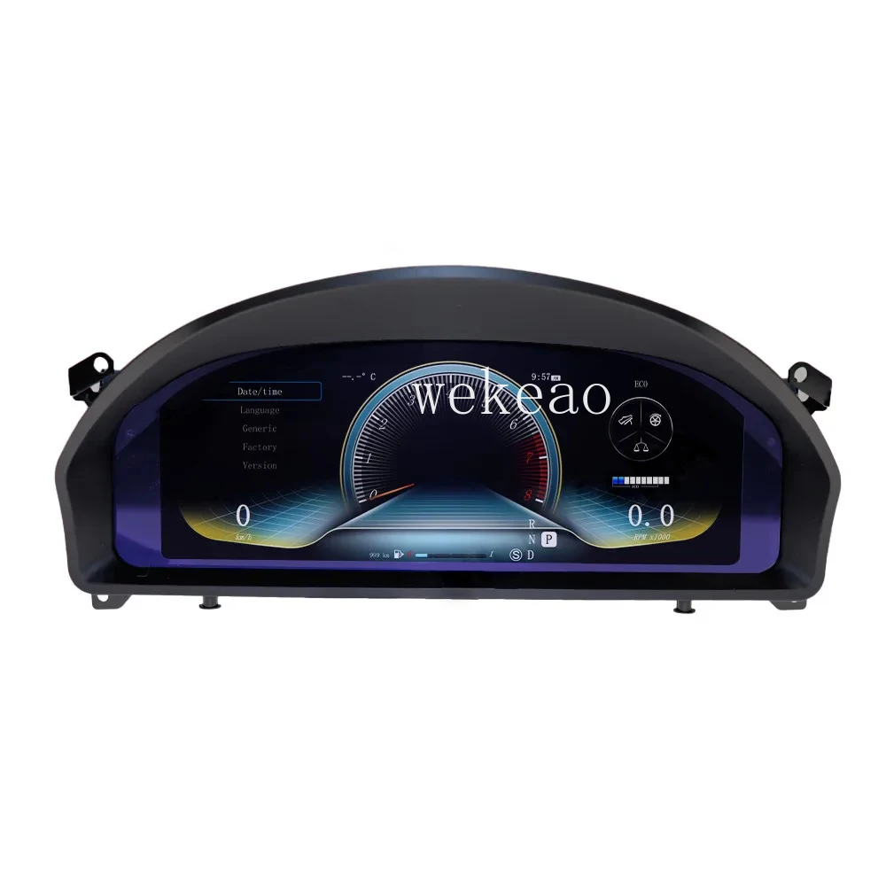 Car Digital Panels Cluster Instrument CockPit LCD Speedmeters Dashboard Player For Benz E W207 2010 2015 Gauge Sets Dash Panels