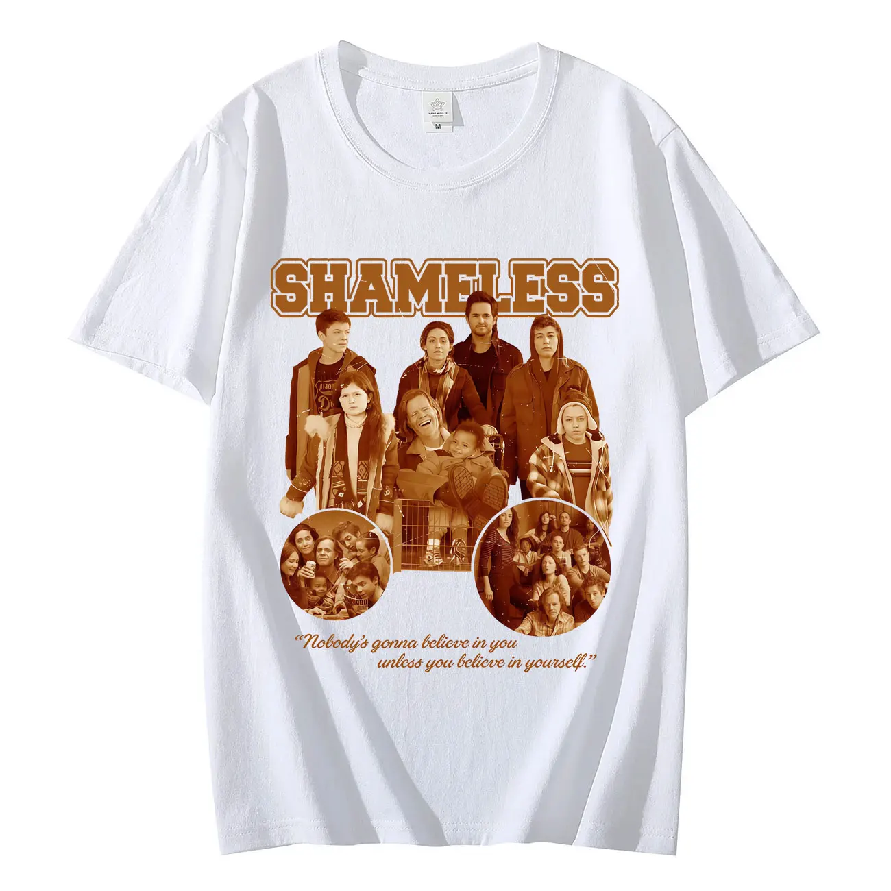 

Limited TV Series Shameless Graphic T Shirts Fashion Vintage Short Sleeve T-shirt High Quality Cotton Oversized T-shirts Unisex
