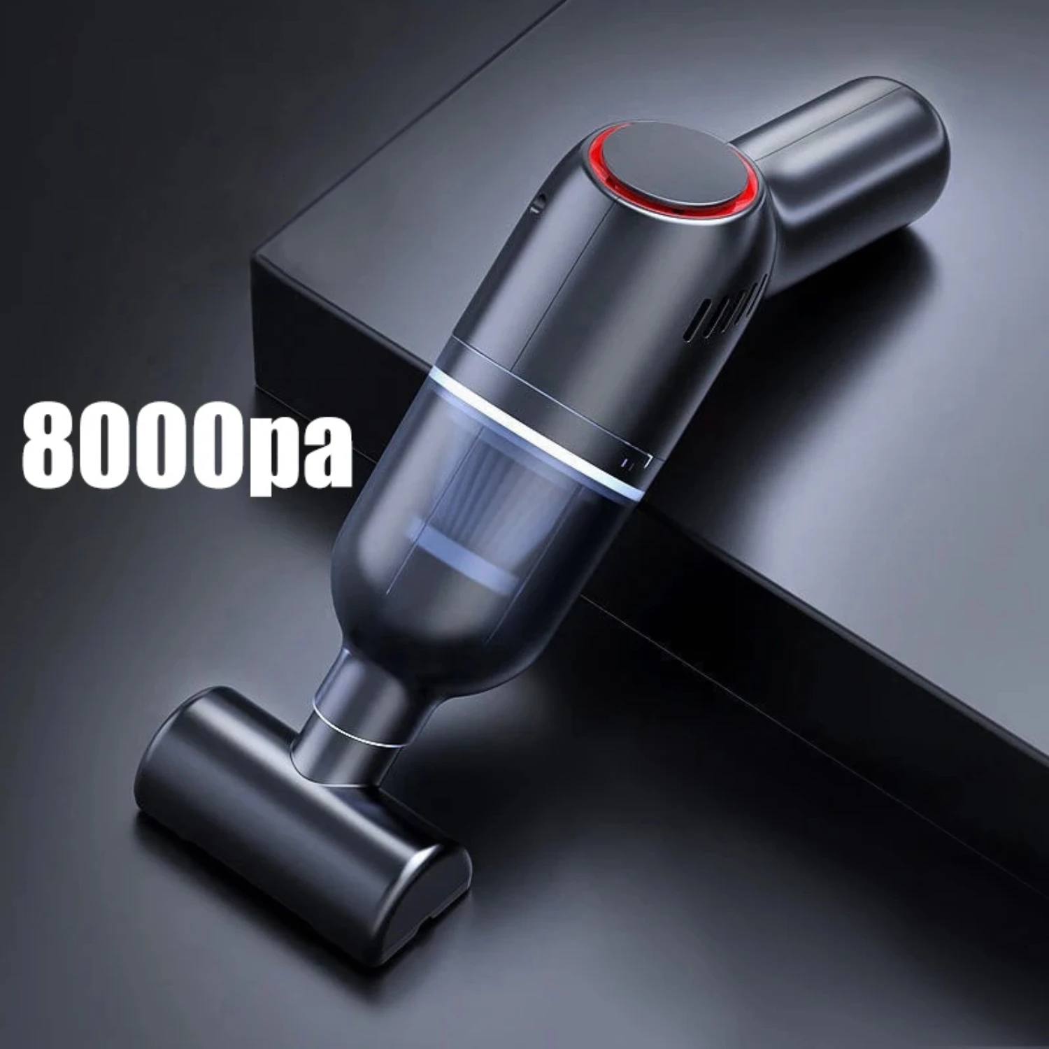 NEW Versatile, Powerful, and Convenient Car Vacuum Cleaner - Efficient with 8000Pa Suction, Long-Lasting Battery for Quick Dual-