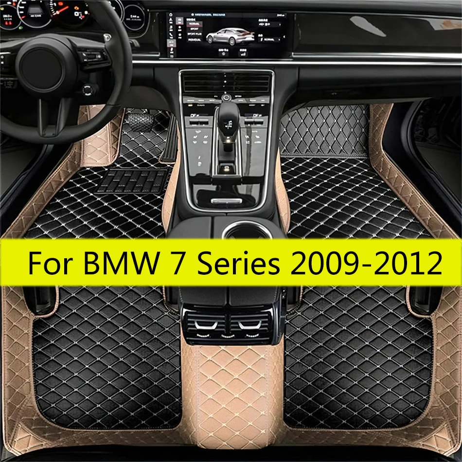 

Автомобильные коврики для BMW 7 серии 2012 2011 2010 2009, коврики, аксессуары для интерьера автомобиля, накладки на ножки