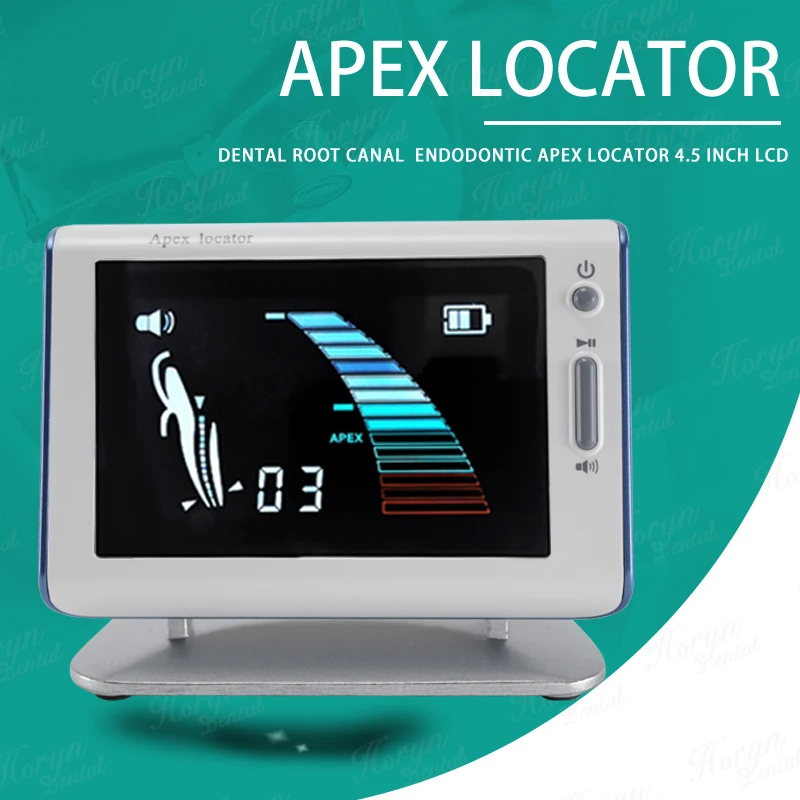 Dental Apex Locator 4.5 Inch LCD Screen Dentistry Endodontics Measurement Root Canal Located Instruments Dentistry Tool