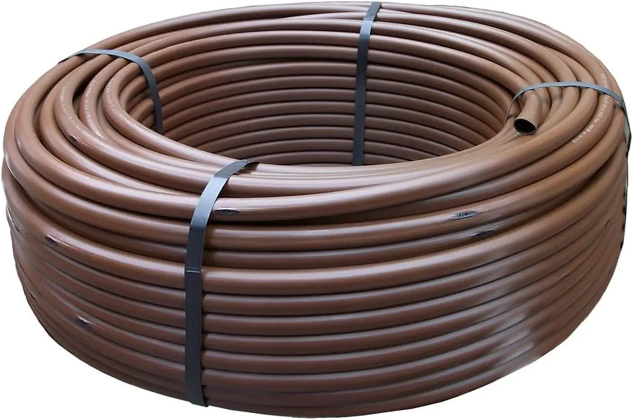 

On-Surface Drip Line 0.9 GPH 12" Spacing 250 ft Flexible Irrigation Tubing