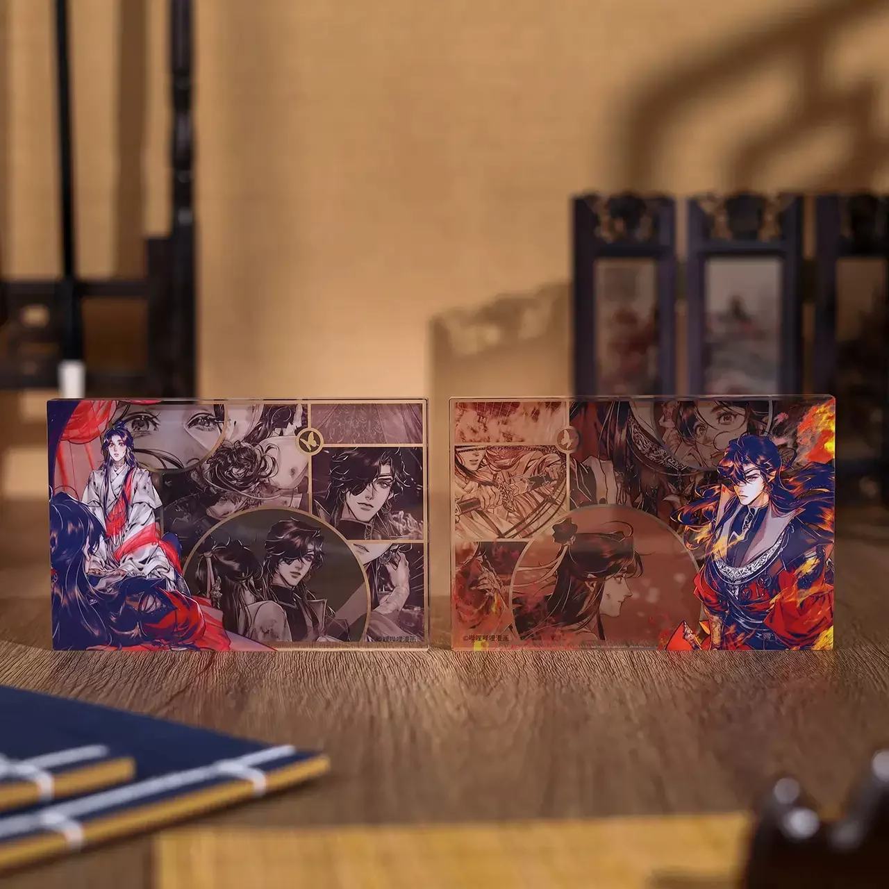 

Sunsyea Tian Guan Ci Fu TGCF Merch Offici Acrylic Stand Badge Ornament Mouse Pad Colored Board Xie Lian Hua Cheng